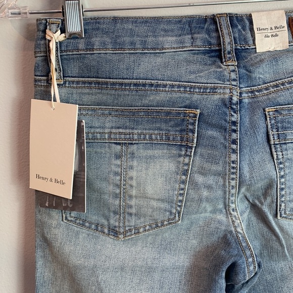 Henry & Belle Lila Belle Monaco Style Flare Jeans NEW! - Picture 7 of 7